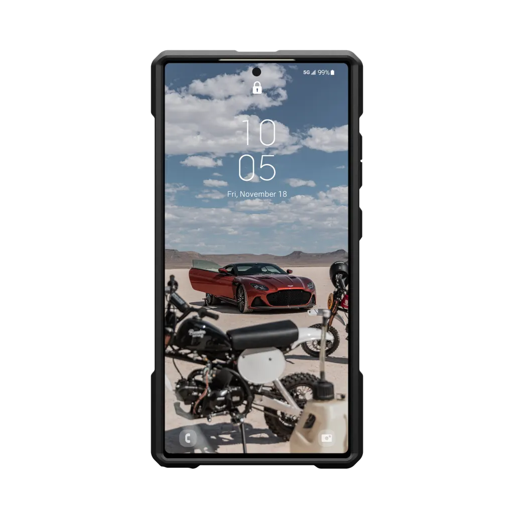 UAG Monarch Pro Rugged Case & Magnet Samsung S24 Ultra 5G 6.8 - Kevlar Black