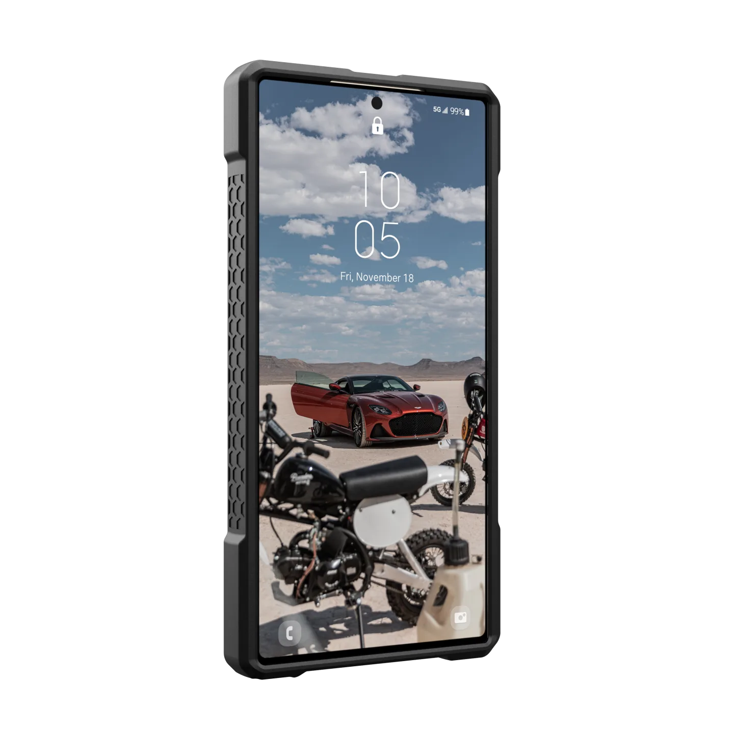 UAG Monarch Pro Rugged Case & Magnet Samsung S24 Ultra 5G 6.8 - Oxide