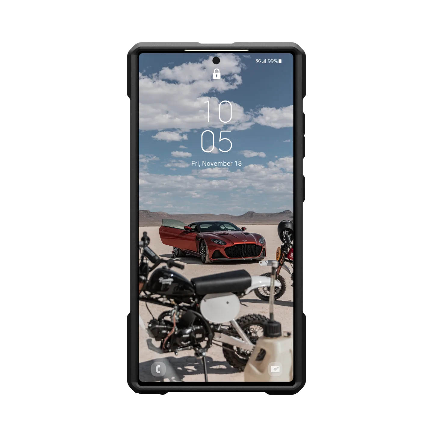 UAG Monarch Pro Rugged Case & Magnet Samsung S24 Ultra 5G 6.8 - Oxide