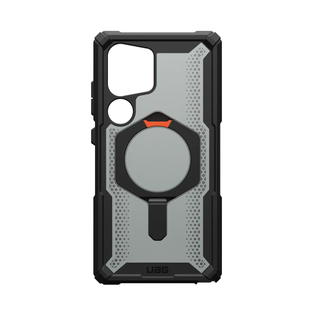 UAG Plasma XTE Pro Case & Kickstand & Magnet Samsung S24 Ultra 5G 6.8 - Black Orange