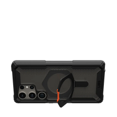 UAG Plasma XTE Pro Case & Kickstand & Magnet Samsung S24 Ultra 5G 6.8 - Black Orange
