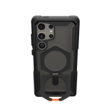 UAG Plasma XTE Pro Case & Kickstand & Magnet Samsung S24 Ultra 5G 6.8 - Black Orange