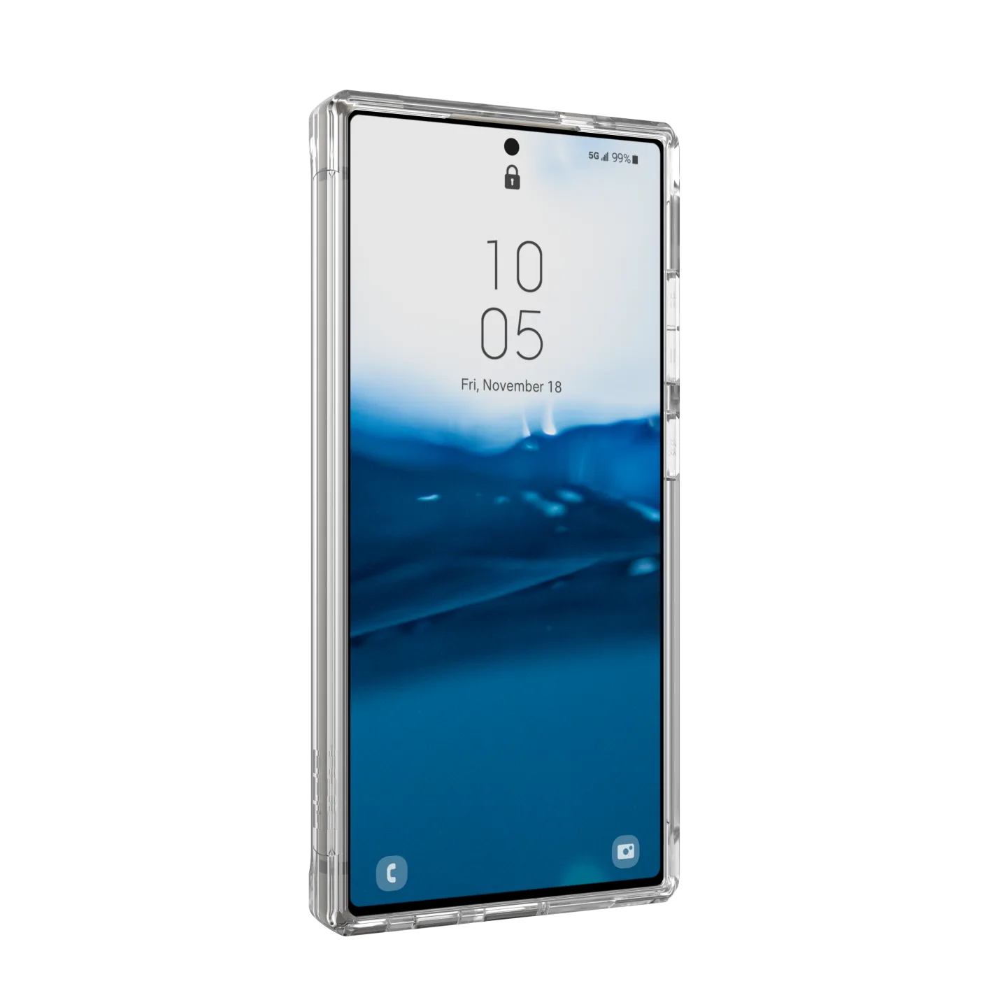 UAG Plyo Rugged Case Samsung S24 Ultra 5G 6.8 - Clear Ice