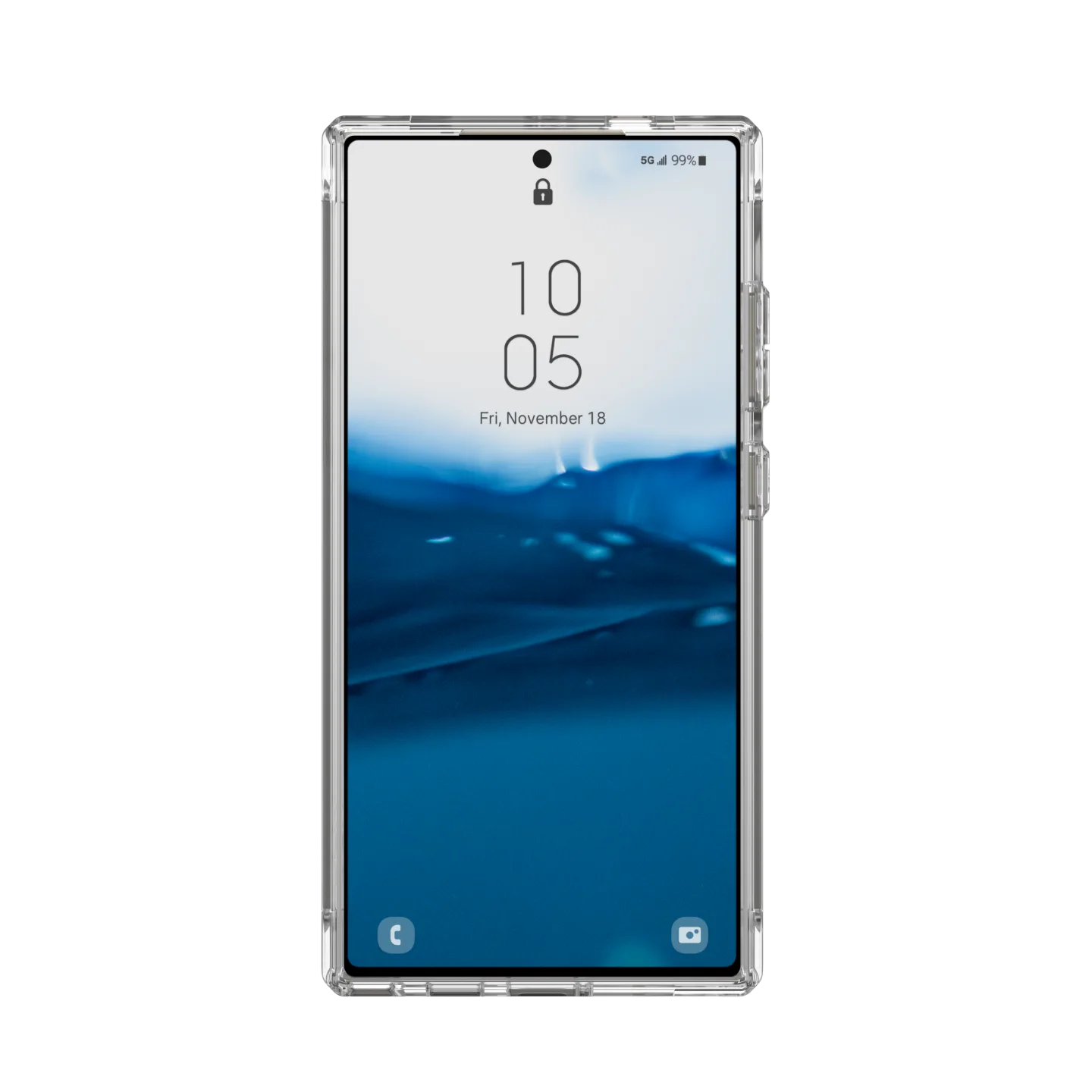 UAG Plyo Rugged Case Samsung S24 Ultra 5G 6.8 - Clear Ice