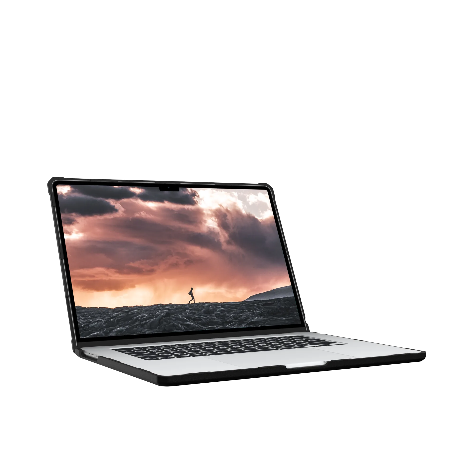 UAG Plyo Rugged Case Macbook Air 15 inch M2 / M3/ M4 - Ice Black