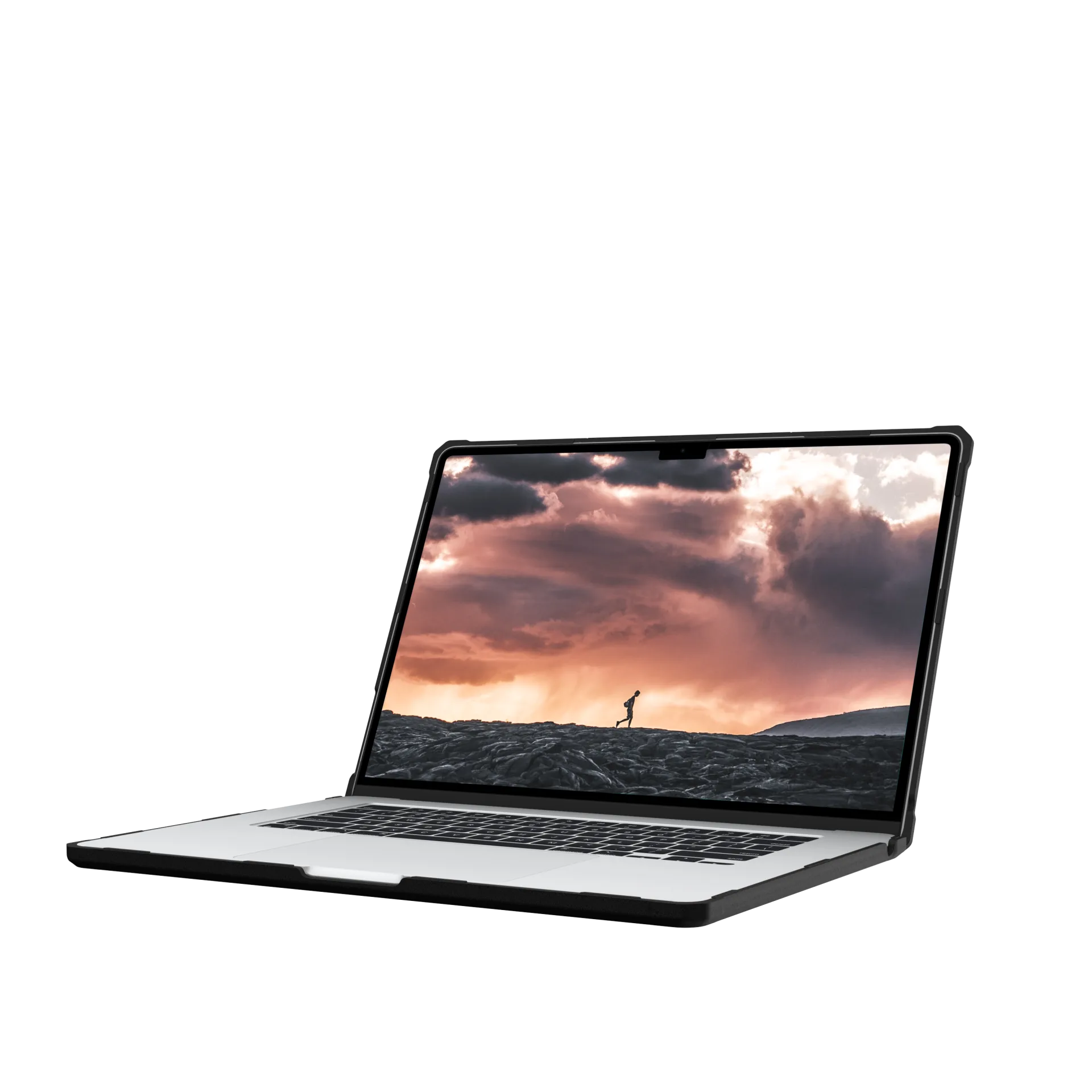 UAG Plyo Rugged Case Macbook Air 15 inch M2 / M3/ M4 - Ice Black