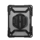 UAG Plasma Tough Case iPad 9 / 8 / 7 10.2 Kickstand & Handstrap - Black
