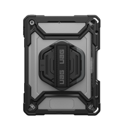 UAG Plasma Tough Case iPad 9 / 8 / 7 10.2 Kickstand & Handstrap - Black