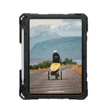 Load image into Gallery viewer, UAG Plasma Rugged Case iPad 10th Gen 10.9  Kickstand &amp; Handstrap - Black