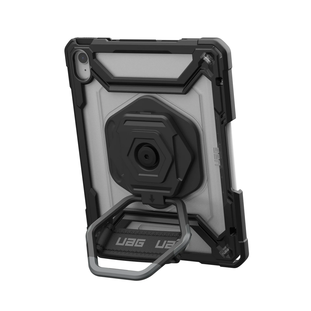 UAG Plasma Rugged Case iPad 10th Gen 10.9  Kickstand & Handstrap - Black