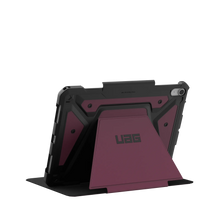 Load image into Gallery viewer, UAG Metropolis SE Folio Rugged Case iPad Air 11 M2 / Air 4th / Air 5th - Bordeaux Maroon