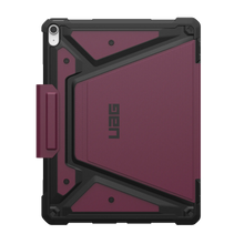 Load image into Gallery viewer, UAG Metropolis SE Tough Folio Case iPad Air 13 M2 2024 - Bordeaux Maroon