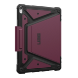 UAG Metropolis SE Tough Folio Case iPad Air 13 M2 2024 - Bordeaux Maroon