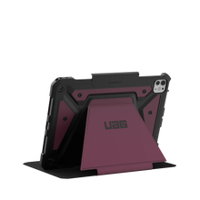 Load image into Gallery viewer, UAG Metropolis SE Folio Rugged Case iPad Pro 11 M4 2024 5th Gen  - Bordeaux