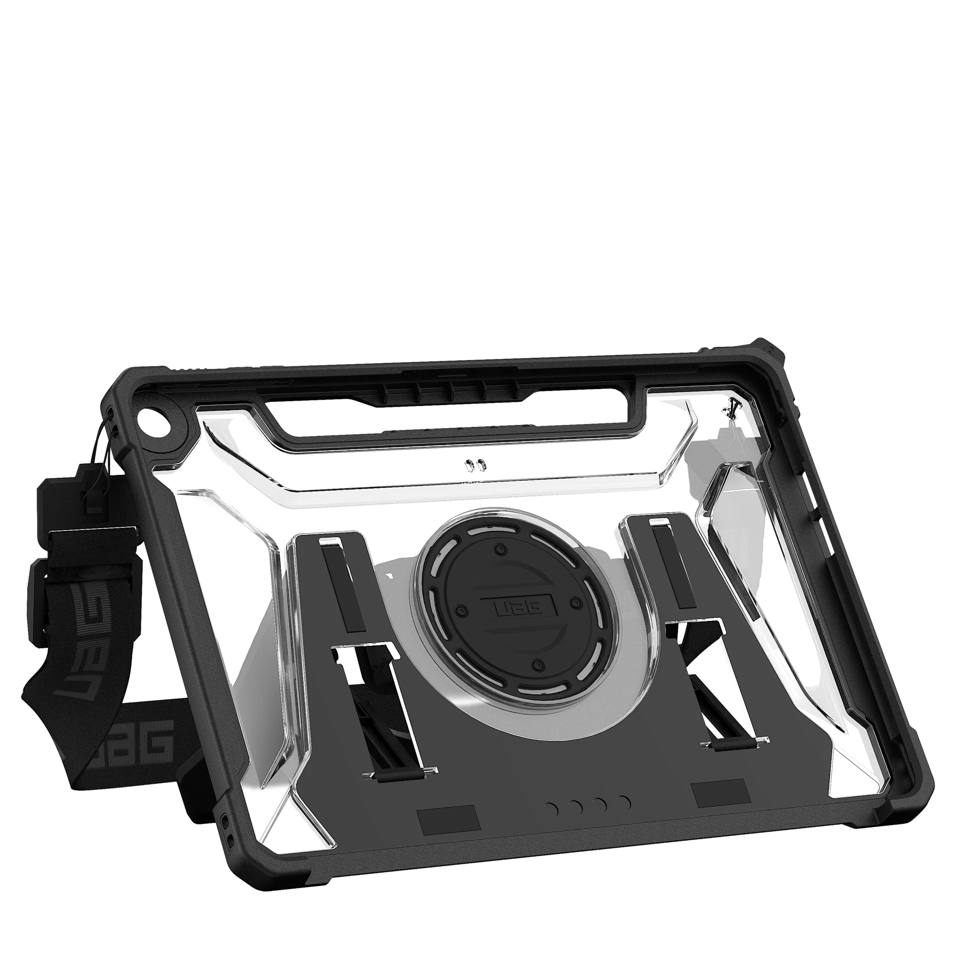 Surface Pro 12 Rugged Case with Hand Strap and Pen Holder – UAG Plasma