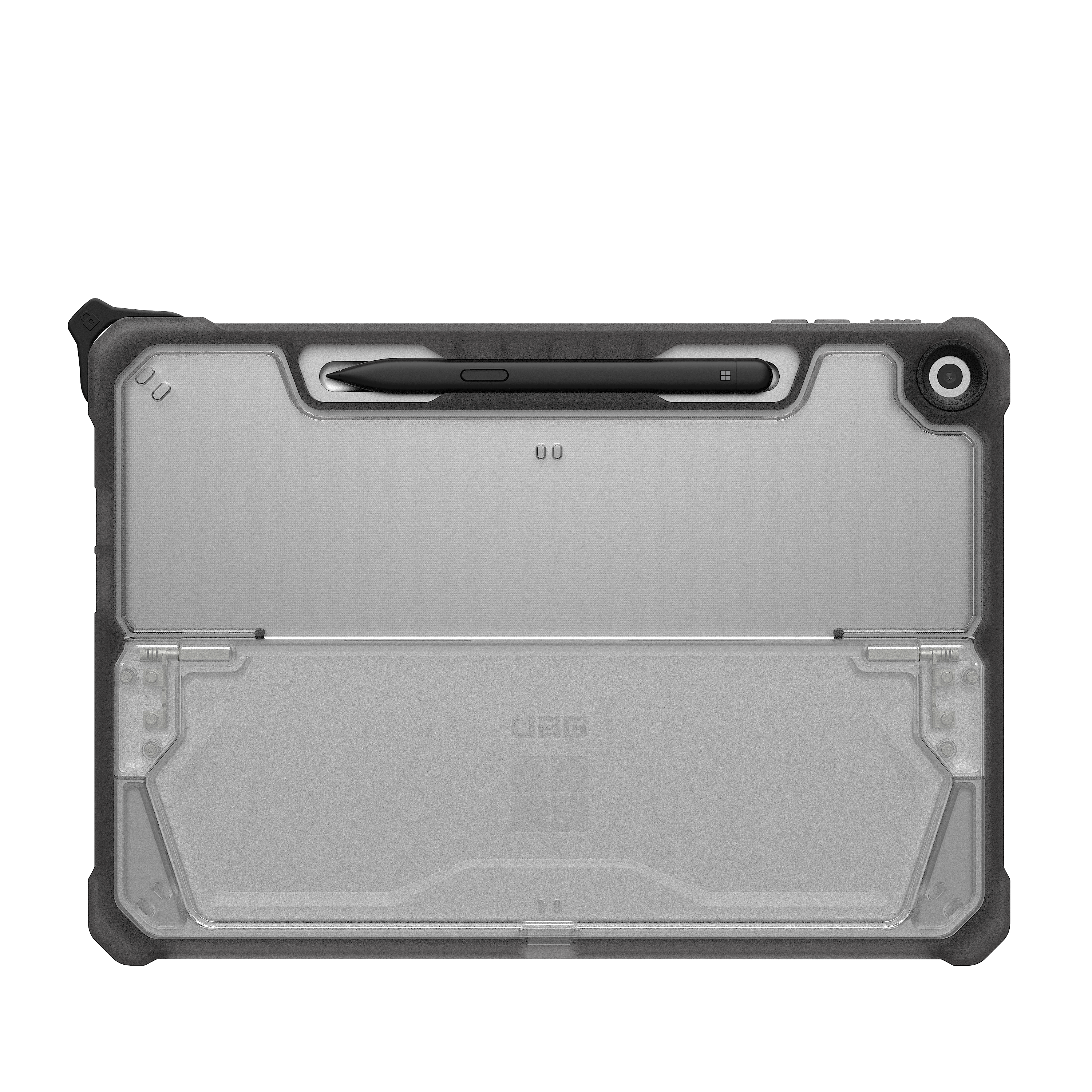 UAG Plyo Case for Microsoft Surface Pro 1st Edition 12" – Transparent Back View