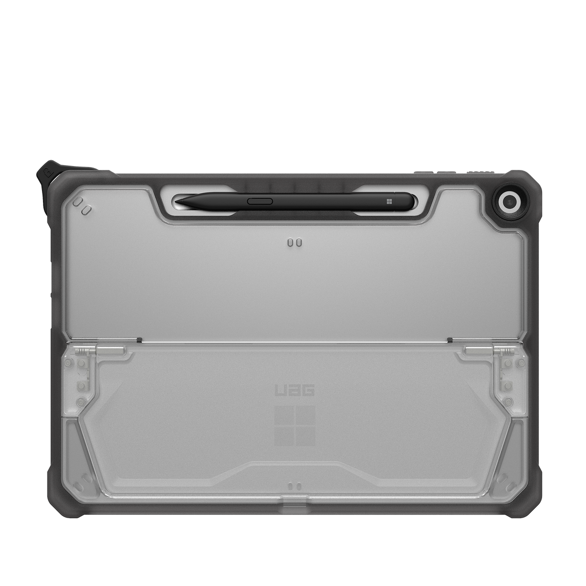 UAG Plyo Case for Microsoft Surface Pro 1st Edition 12" – Transparent Back View