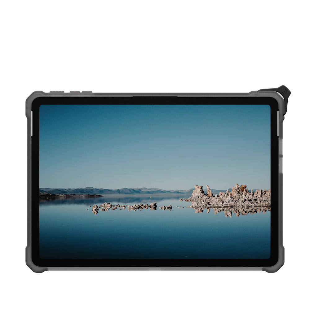 Close-up of UAG Plyo Case Corner Protection on Surface Pro 1st Edition 12"