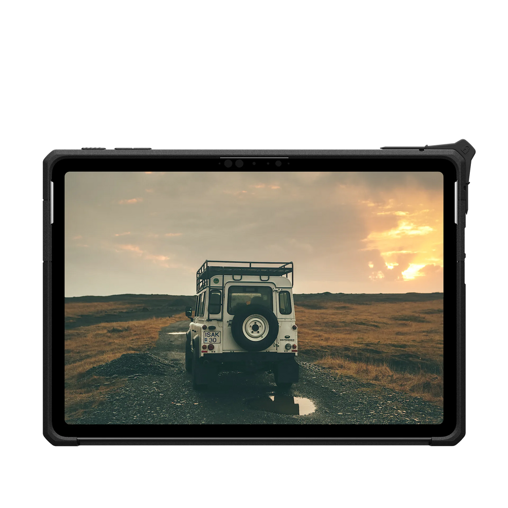 UAG Scout Series Hand Strap Case – Front View on Microsoft Surface Pro 1st Edition 12"