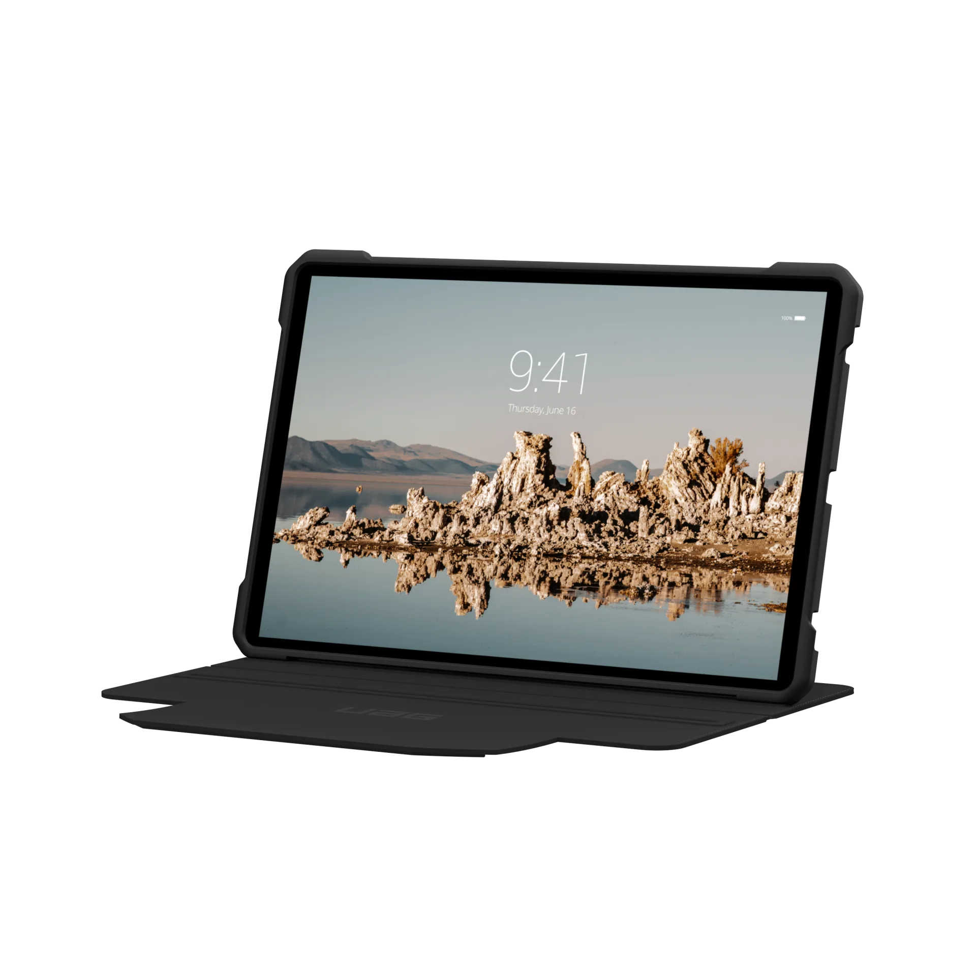 UAG Metropolis SE Rugged Folio Case Samsung Tab S9 Plus - Black