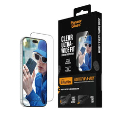 PanzerGlass Ultra Wide Fit Screen Protector iPhone 18 Pro & 17 Pro