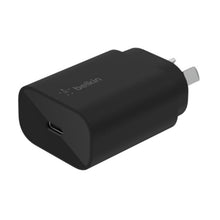 Load image into Gallery viewer, Belkin 25W USB-C PD 3.0 PPS Wall Charger - Black
