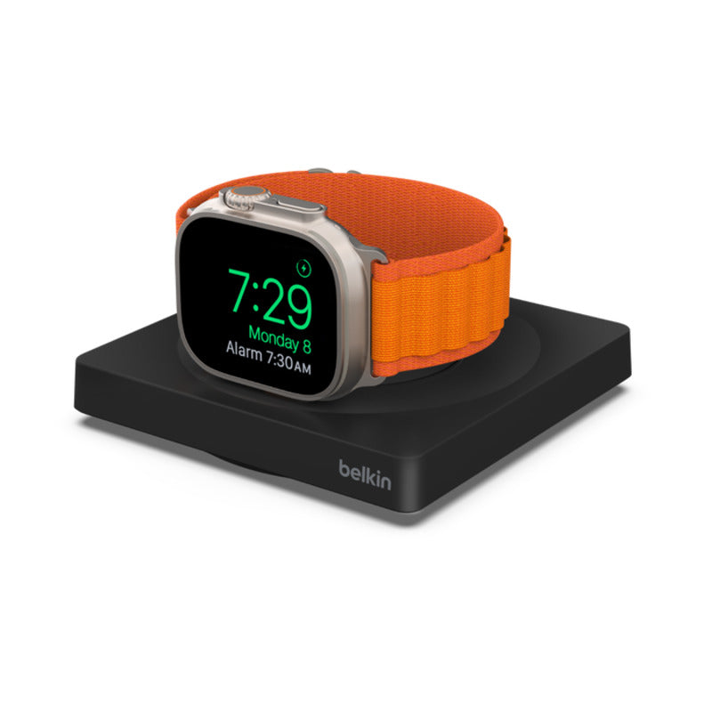Belkin BoostCharge Pro Portable Fast Charger for Apple Watch - Black