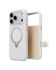 Torras Ostand Q3 Wind MagSafe Case iPhone 18 Pro Max - White