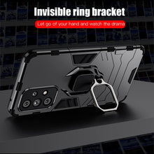 Load image into Gallery viewer, Rugged &amp; Protective Armour Case Samsung A23 Built-in Ring Holder