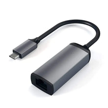 Load image into Gallery viewer, Satechi Type-C Gigabit Ethernet Adapter (Space Grey)