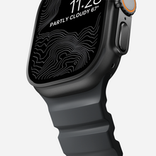 Load image into Gallery viewer, Nomad Rocky Point Band for Apple Watch 44-46-Ultra - Storm (Black Hardware)