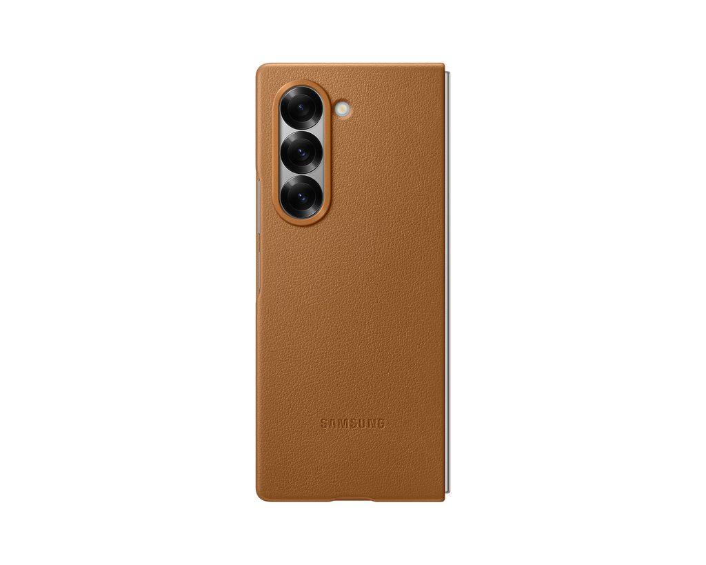 Samsung Original Kindsuit Case for Galaxy Z Fold 6 - Tan Brown