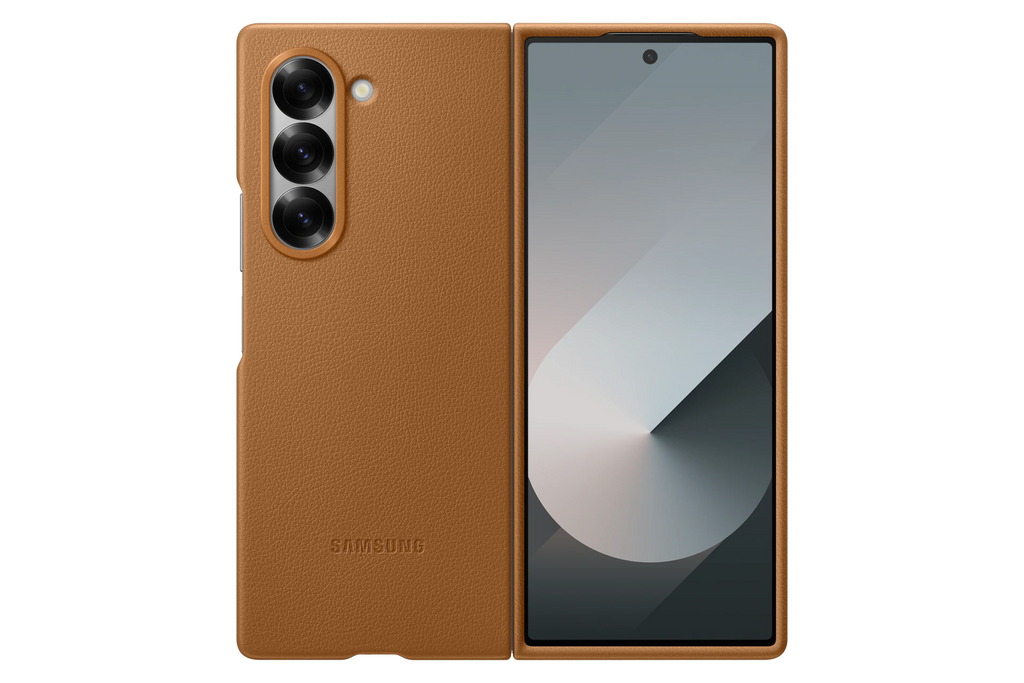 Samsung Original Kindsuit Case for Galaxy Z Fold 6 - Tan Brown