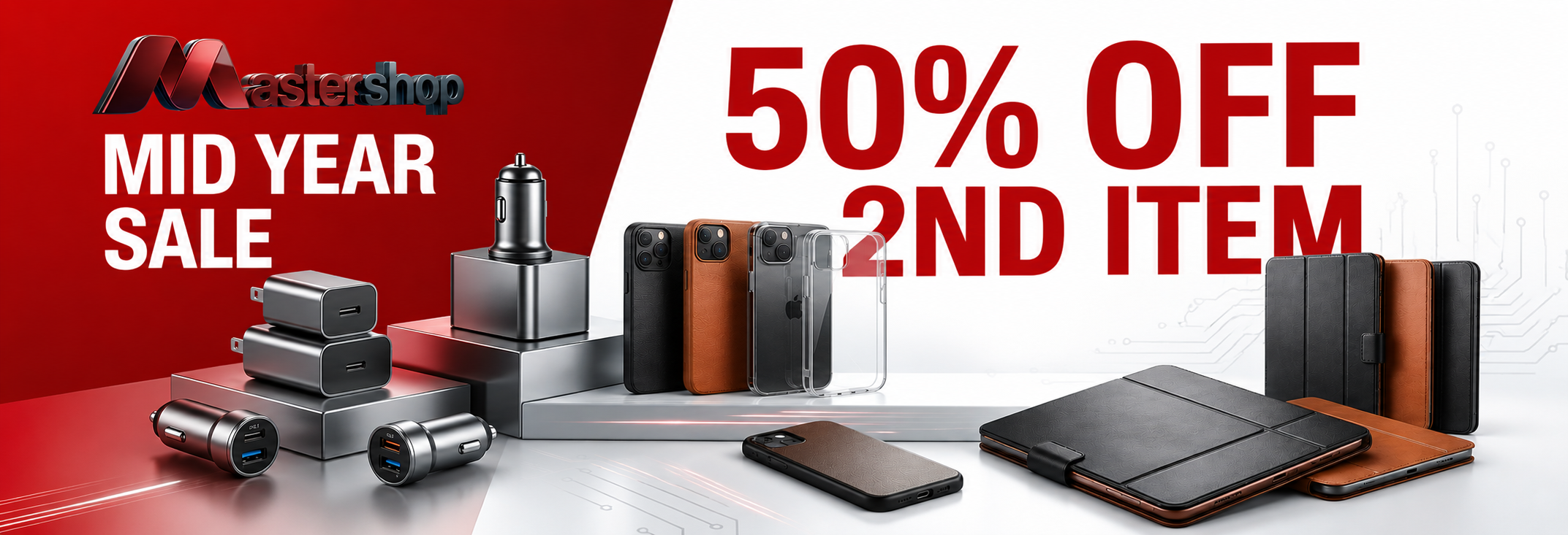 Mastershop Mid Year Sale — 50% Off 2nd Item