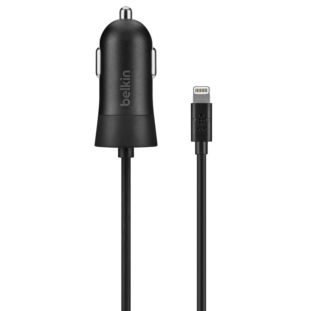 Belkin Lightning Car Charger for iPhone and iPad - Black