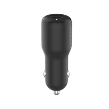 Load image into Gallery viewer, Belkin BoostCharge Dual Car Charger USB-C &amp; USB-A w/ PPS 42W - Black