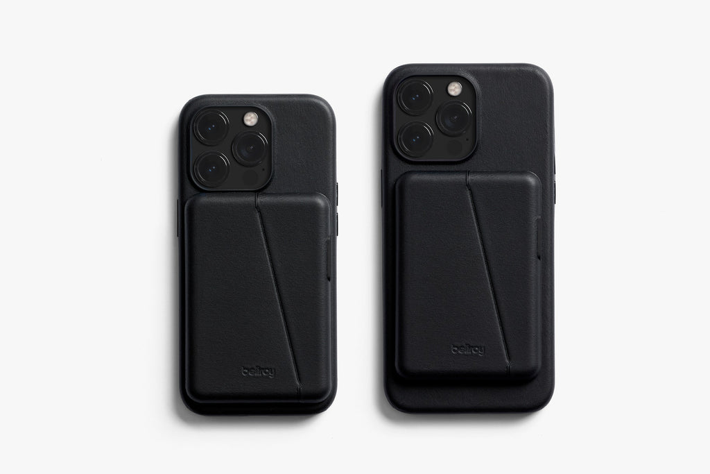 Bellroy Leather Mod Case & Wallet iPhone 15 Pro Max - Black