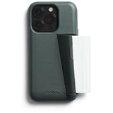 Bellroy Leather 3 Card Case iPhone 15 Pro - Everglade