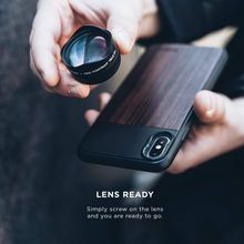 Load image into Gallery viewer, Black Eye Case and Lens Attachment for iPhone XR - Sandalwood