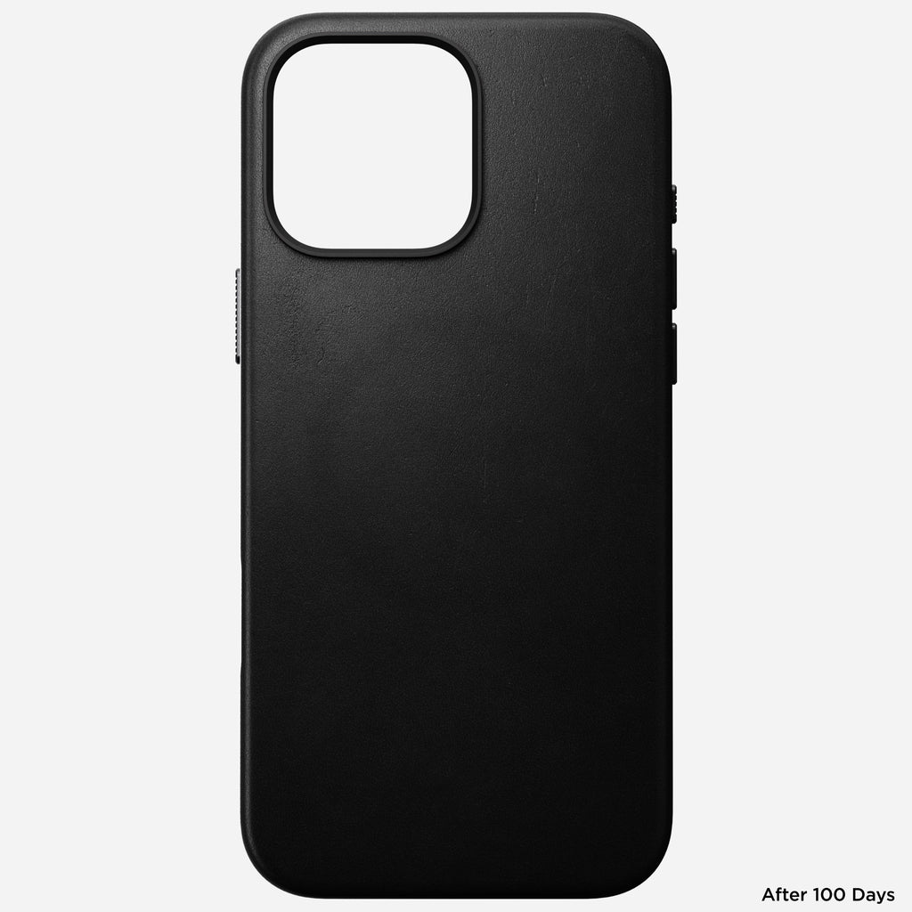 Nomad Traditional Premium Leather Case iPhone 16 Pro 6.3 - Black