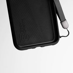 BodyGuardz Accent Duo Leather Rugged Case w/ Strap iPhone 11 Pro Max - Black