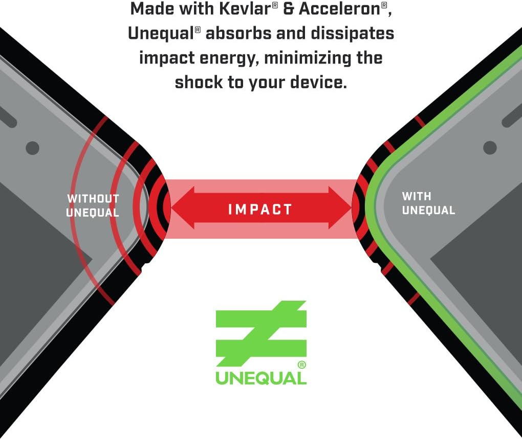 BodyGuardz Ace Pro Case and FREE Screen Protector for iPhone 8 / 7 / SE 2 / SE 3 - Clear Grey