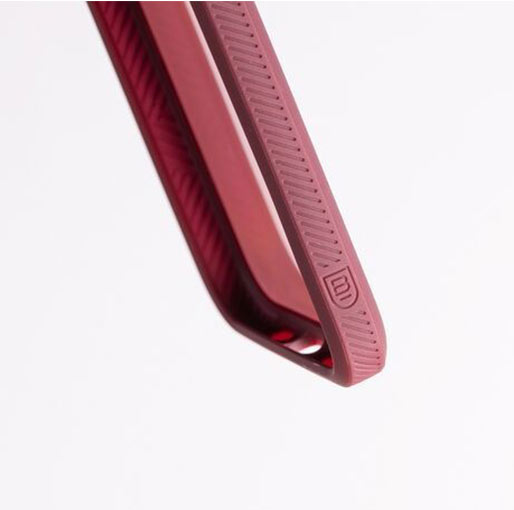 BodyGuardz Paradigm S Mirrored Back Case iPhone 11 Maroon - BONUS Screen Protector