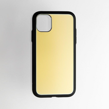 Load image into Gallery viewer, BodyGuardz Paradigm S Mirrored Back Case iPhone 11 - Black / Gold - BONUS Screen Protector