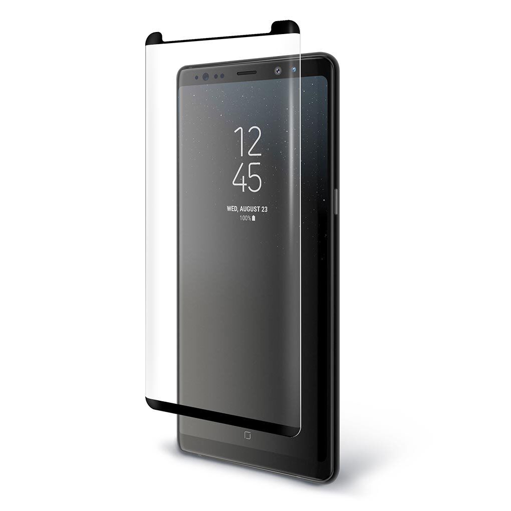 BodyGuardz Pure Arc Curved Glass Screen Protector for Samsung Galaxy Note8