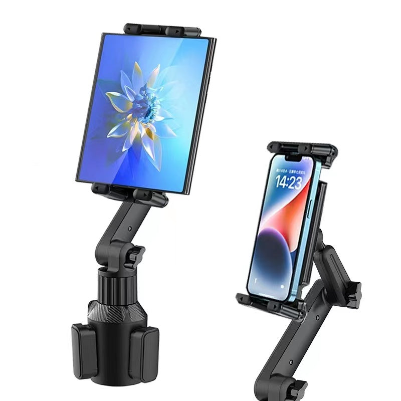 Universal iPad & Tablet Car / Truck Drink Cup Holder Mount - Black