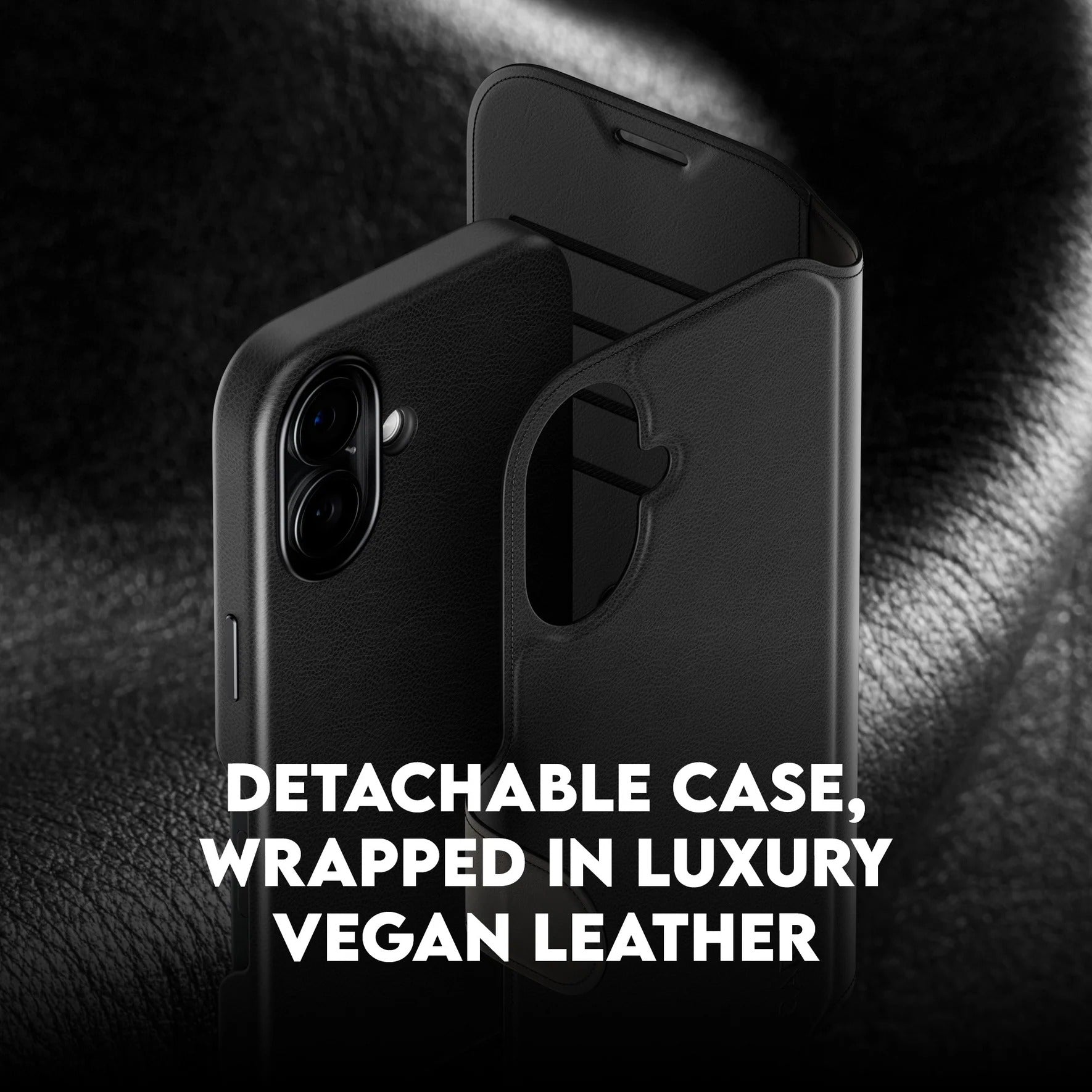 Panzer Care Tango Wallet Two in One Magsafe Case - iPhone 17 Standard - Black