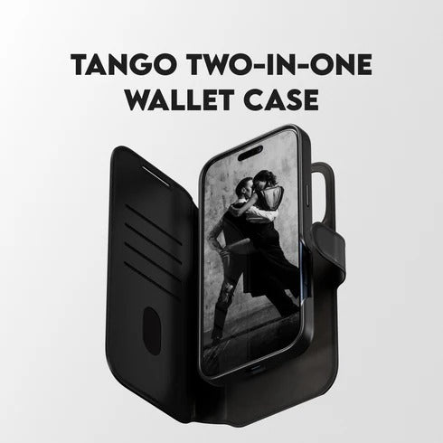 Panzer Care Tango Wallet Two in One Magsafe Case - iPhone 17 Pro - Black