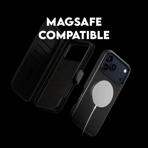 Panzer Care Tango Wallet Two in One Magsafe Case - iPhone 17 Pro Max - Black
