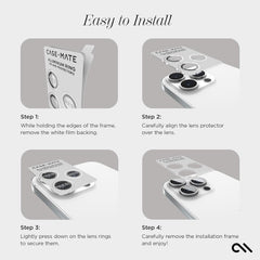 Case-Mate Aluminum Ring Camera Lens Protector iPhone 15 Pro & 15 Pro Max - Twinkle